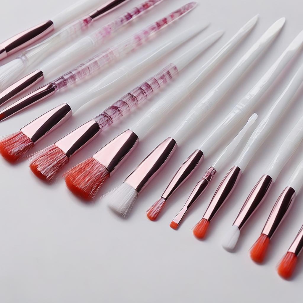 Cleaning Acrylic Nail Brushes