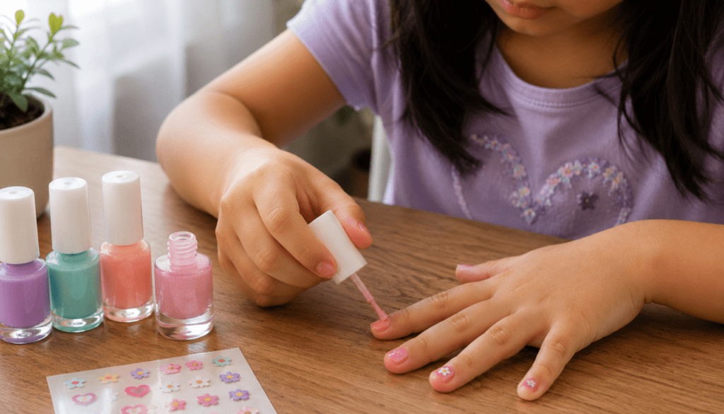 Safe Nail Art Options for Kids