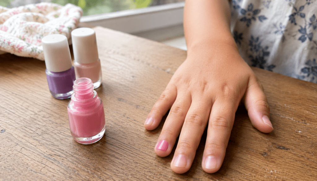 Is nail art safe for kids