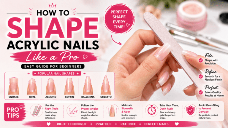 Shape Acrylic Nails