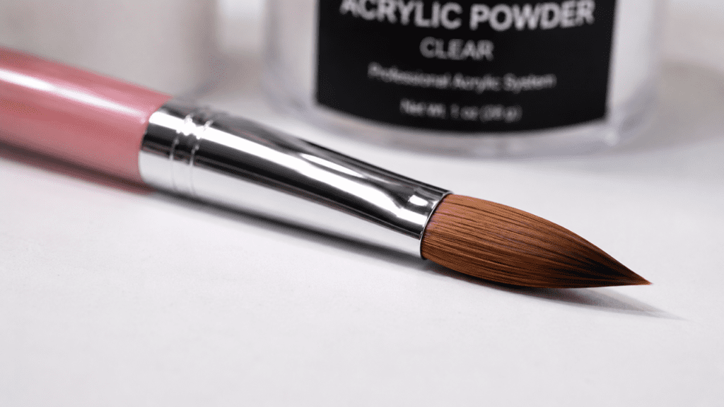 acrylic nail brush for beginners