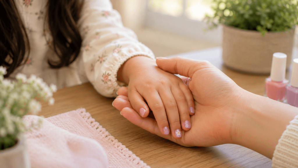 are acrylic nails safe for kids