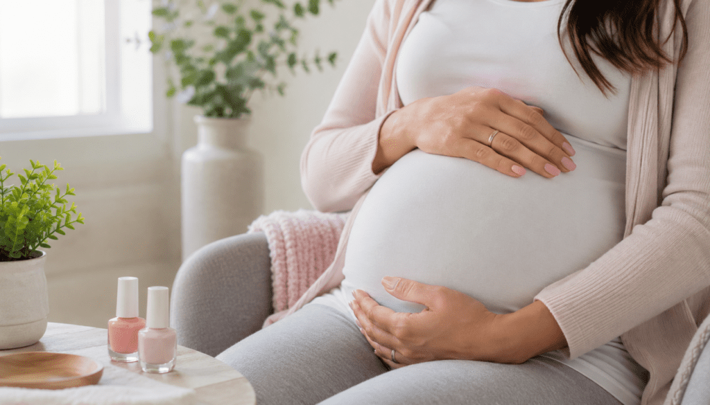 can you get acrylic nails while pregnant