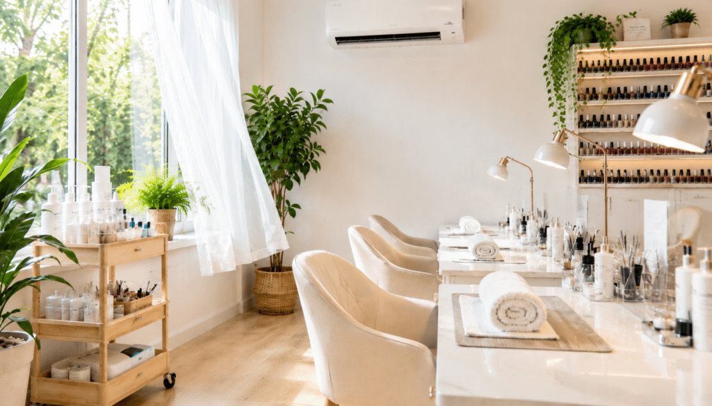 clean nail salon during pregnancy
