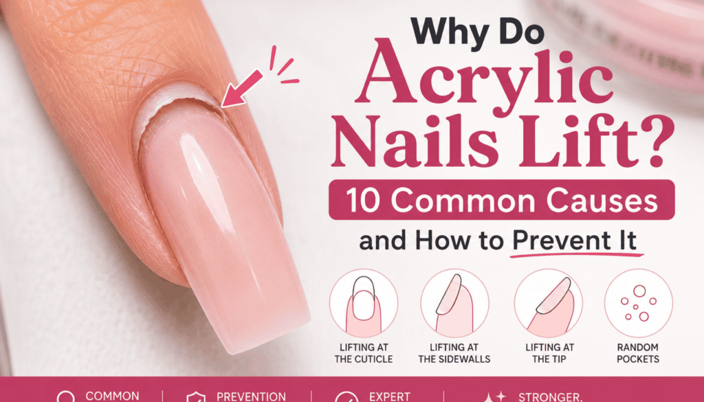 Why do acrylic nails lift