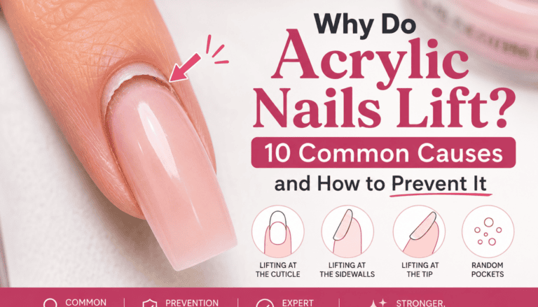 Why do acrylic nails lift