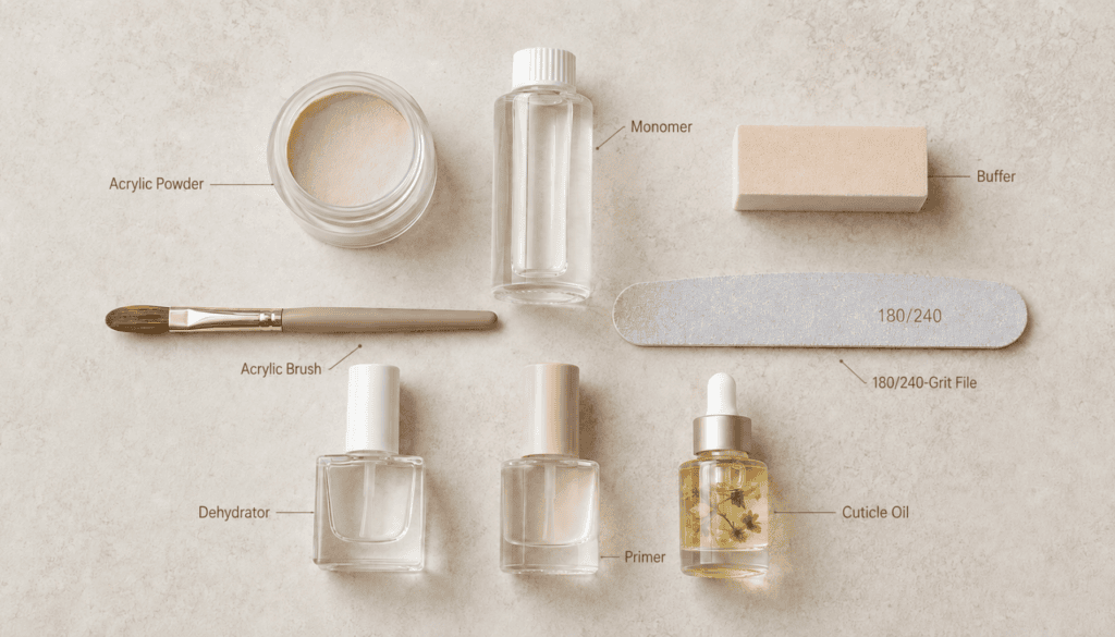 acrylic toenail tools
